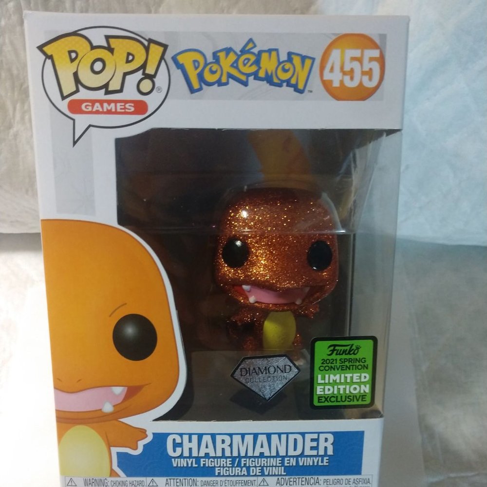 Charmander #455 (Diamond Glitter) [Spring ECCC] LE